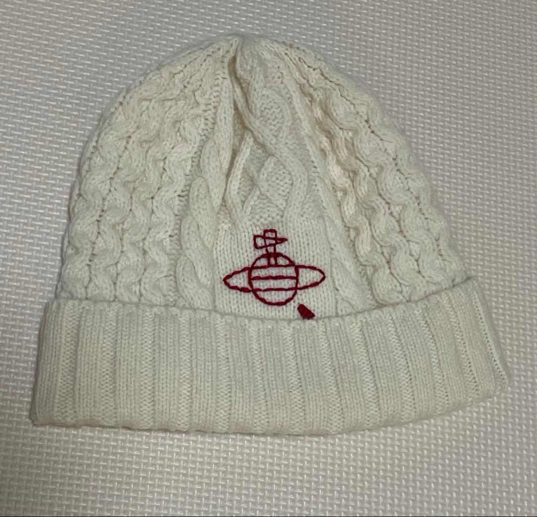 【Vivienne Westwood】 ニット帽子 ビーニー 【Vivienne Westwood】 ニット帽子 ビーニー