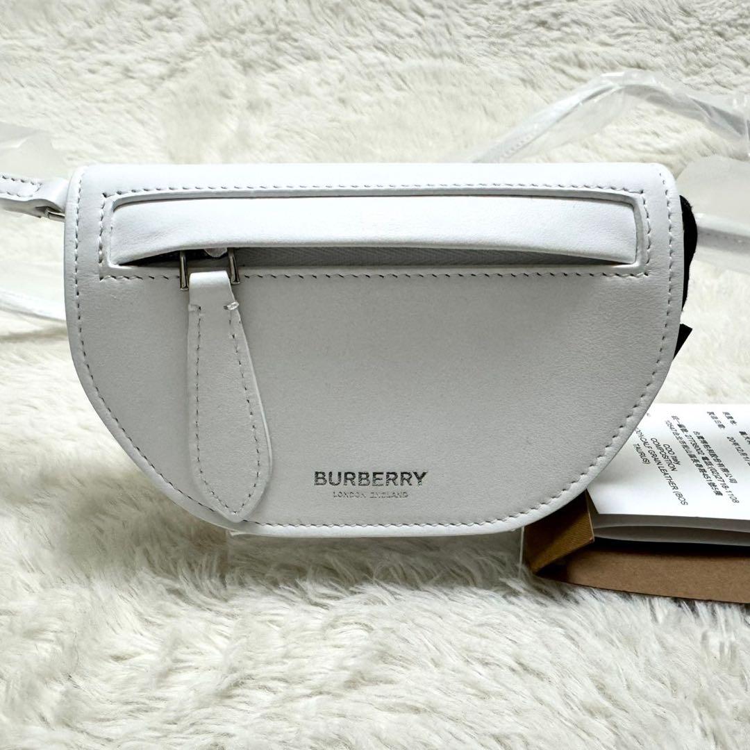 タグ付✨ BURBERRY ミニ オリンピア マイクロ ショルダーバッグ 白