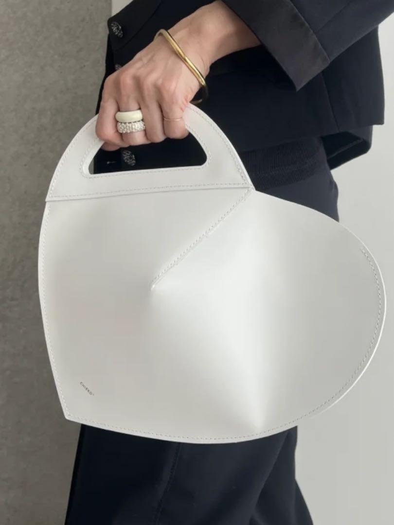 chieko +  Heart bag ハートバック　ホワイト　新品未使用 19,710円