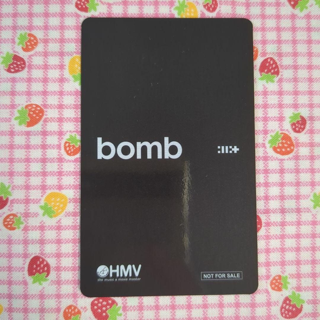 bomb 3形態セット 公式トレカ ミンジュセット ミンジュ トレカ ILLIT公式 bomb HMV5形態セット購入特典トレカ