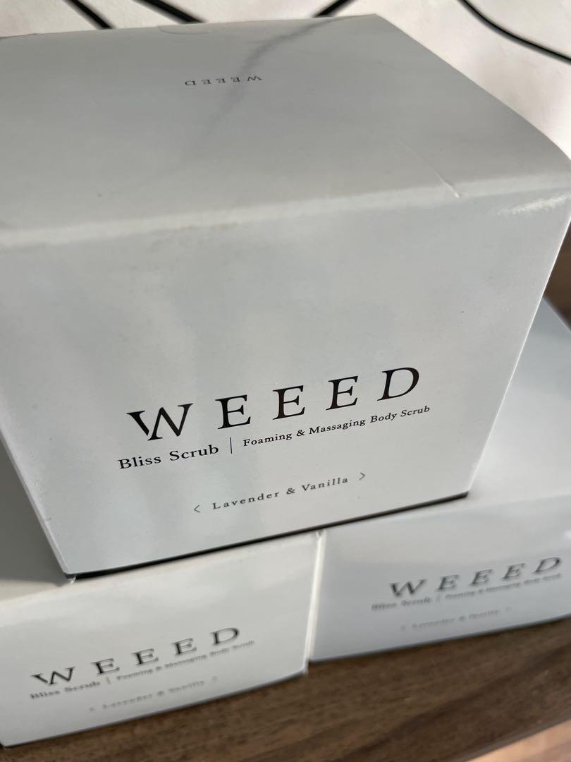WEED Bliss Scrub ボディスクラブ 3つセット