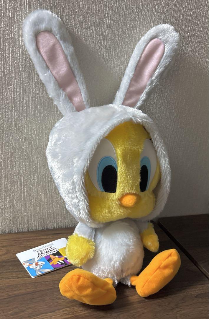 トゥイーティーのぬいぐるみ うさぎコスチューム