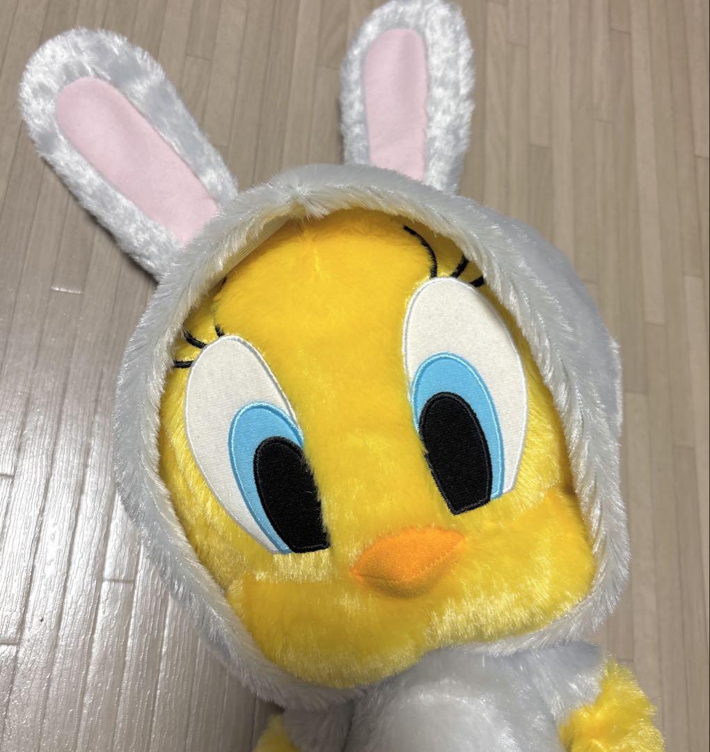 トゥイーティーのぬいぐるみ うさぎコスチューム