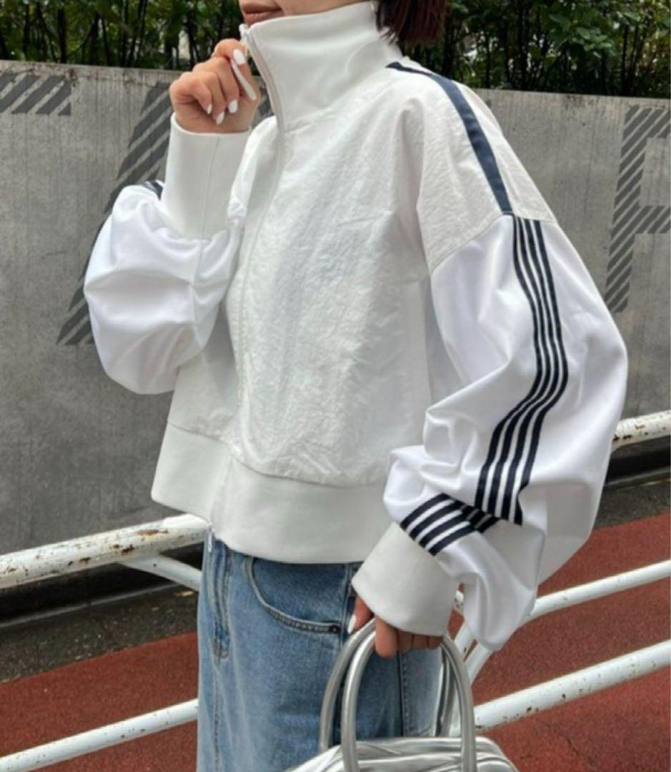 etsinta エシンタ ナイロントラックボリュームスリーブジャケット