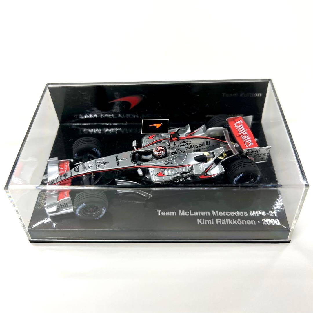 1/43 Minichamps McLaren MP4-21 ライコネン2006