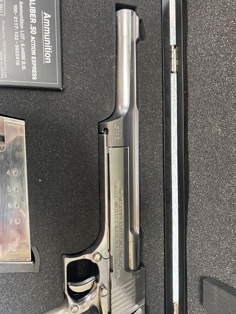 バイオハザード DE50AE レオンカスタム 限定版 DESERT EAGLE.50AE 10INCH BARREL -LEON CUSTOM- | 東京マルイ