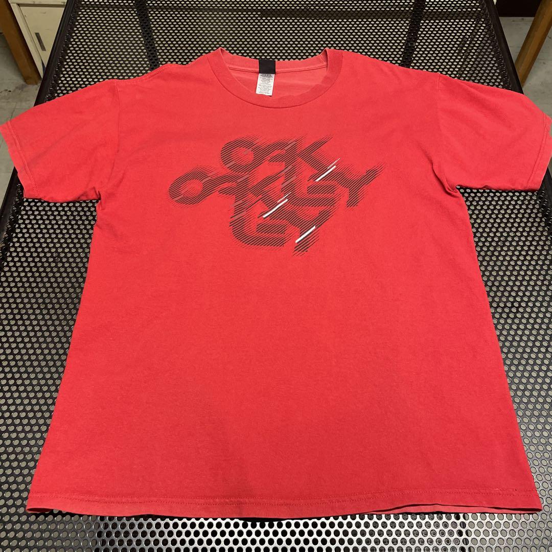 OLD OAKLEY 半袖 t-shirt L 赤 archive y2k - メルカリ