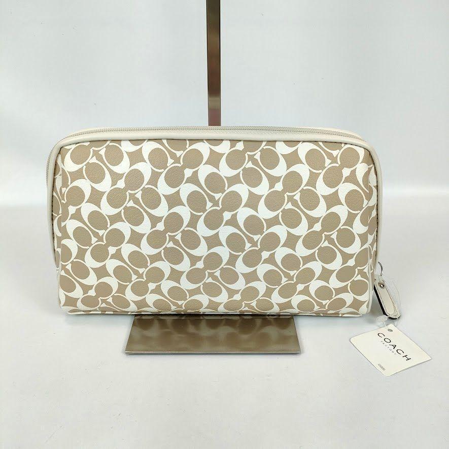 COACH　未使用ポーチ 未使用 COACH コーチ ポーチ シグネチャー柄 F43891 タグ付き 02