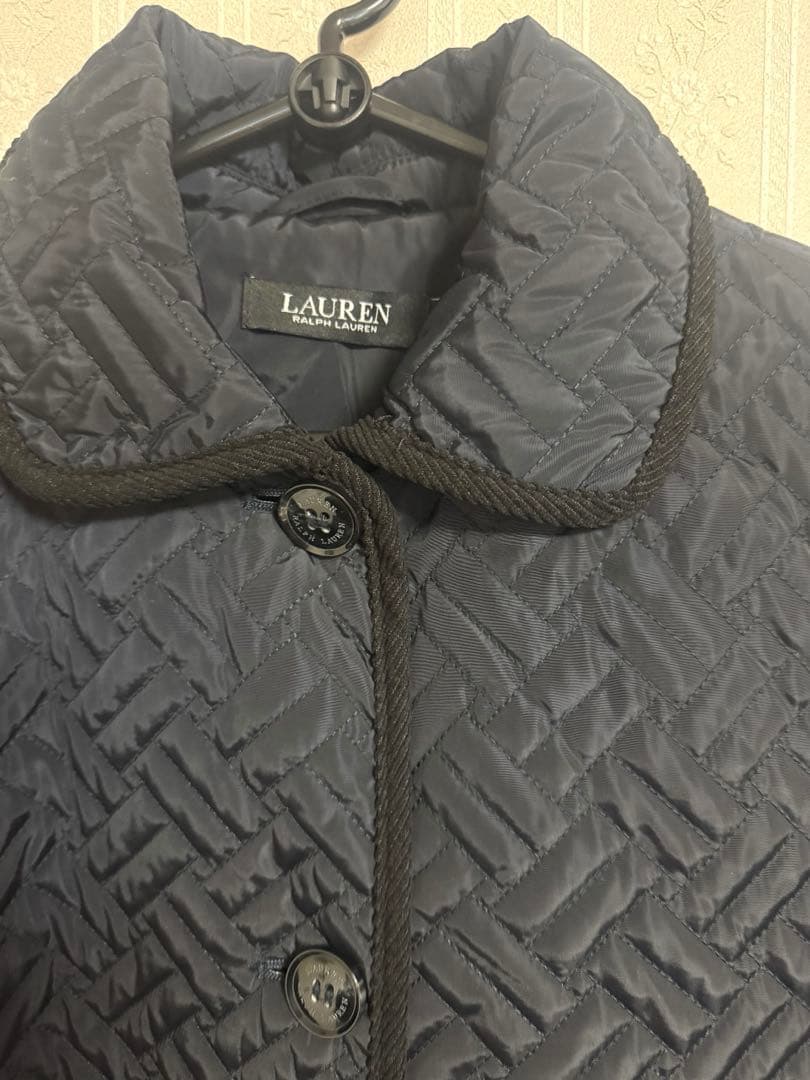 LAUREN ネイビー キルティングジャケット LAUREN ネイビー キルティングジャケット