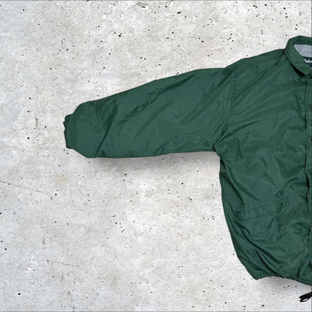90s DunbrookeナイロンコーチジャケットUSA製前プリント