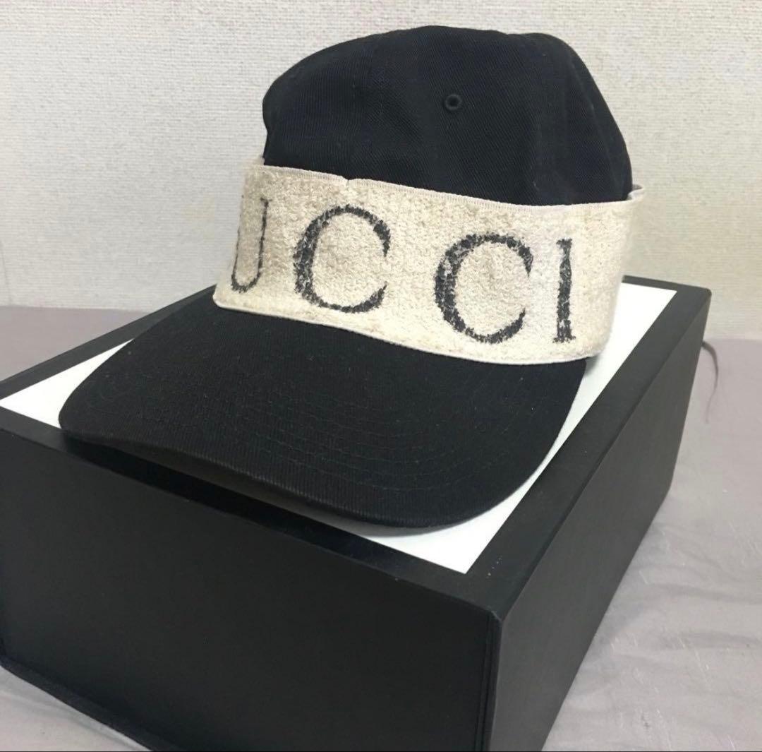 gucci ベースボールキャップ ヘアバンド目立った傷や汚れなし