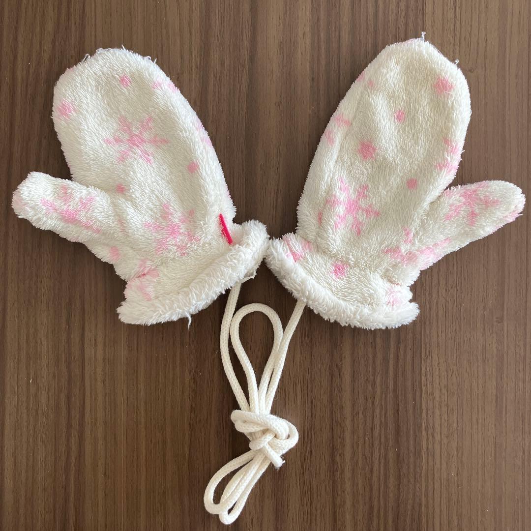 Hot Biscuits 子供用手袋　紐付き 手袋