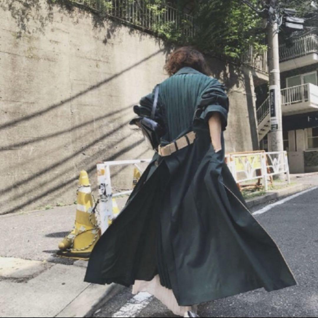 アメリヴィンテージ バックプリーツレイヤードコート