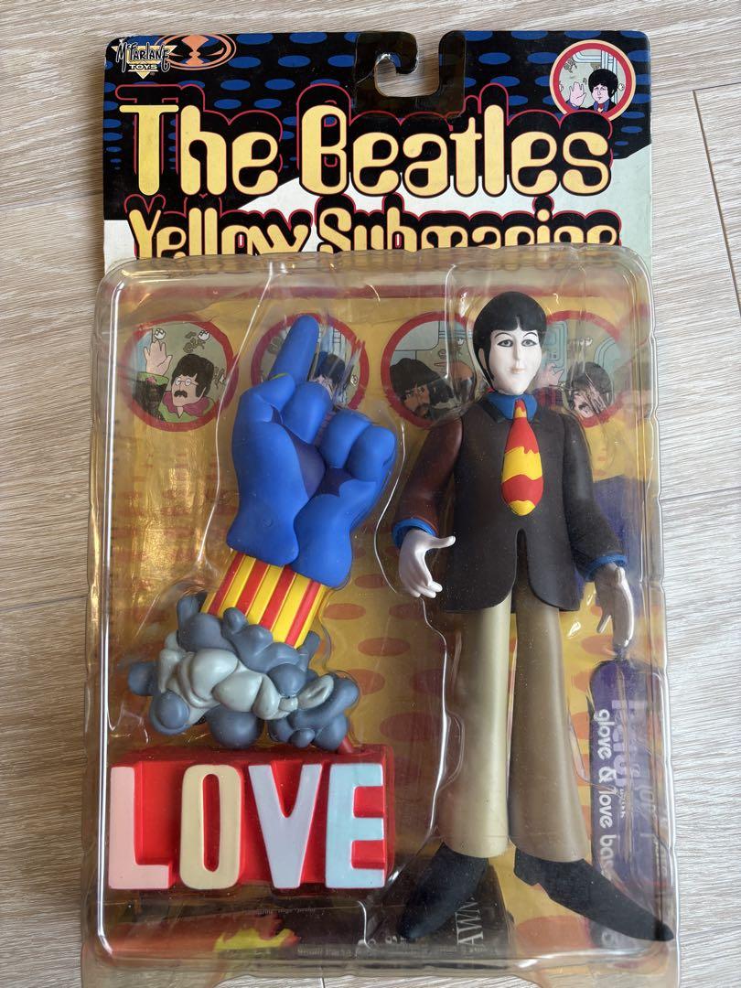 最終値下げ　ビートルズ　イエロー・サブマリンのフィギュア THE BEATLES - ビートルズ フィギュアセット イエロー