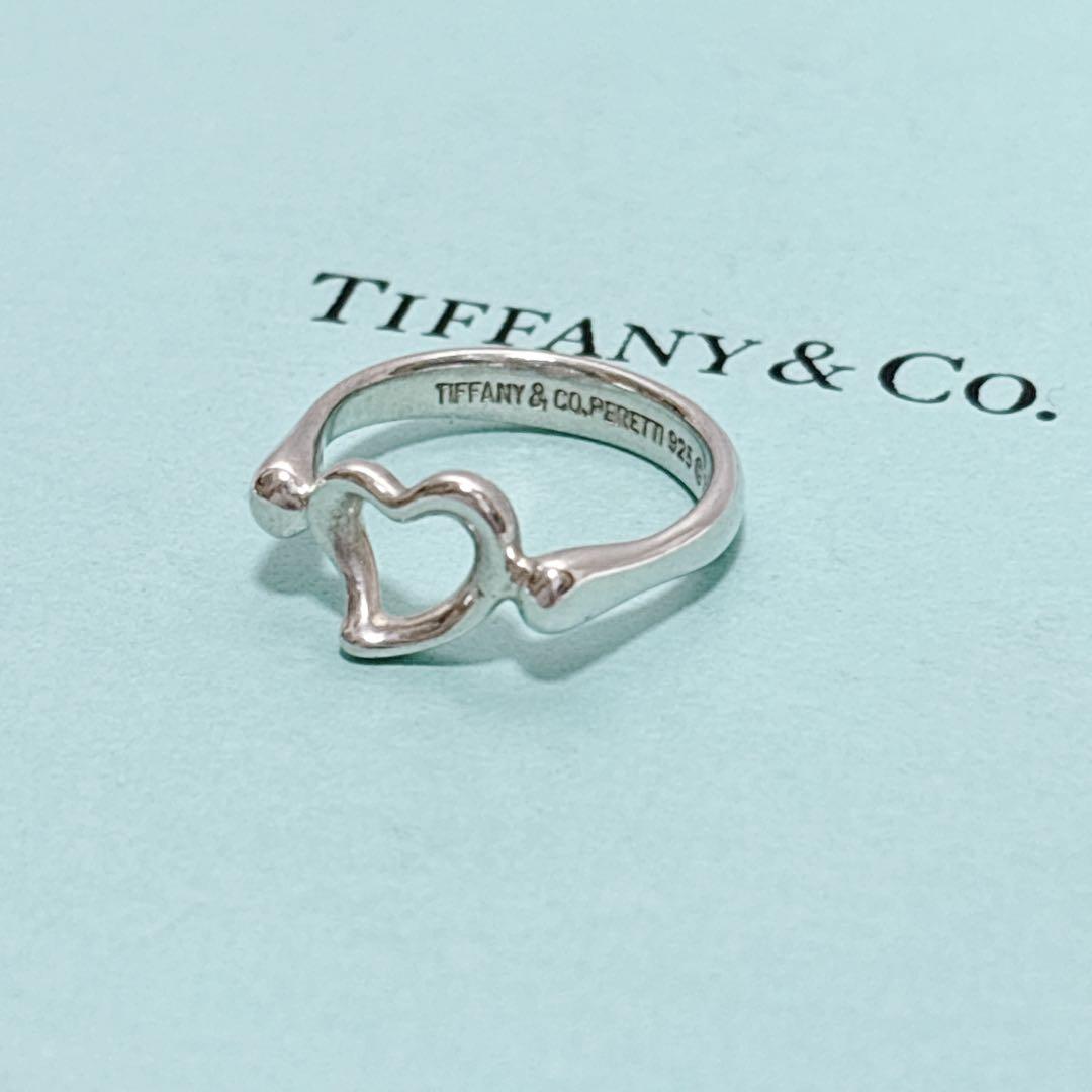 ティファニー　オープンハート　指輪 TIFFANY&Co. 並行輸入品 ティファニー TIFFANY リング エルサ