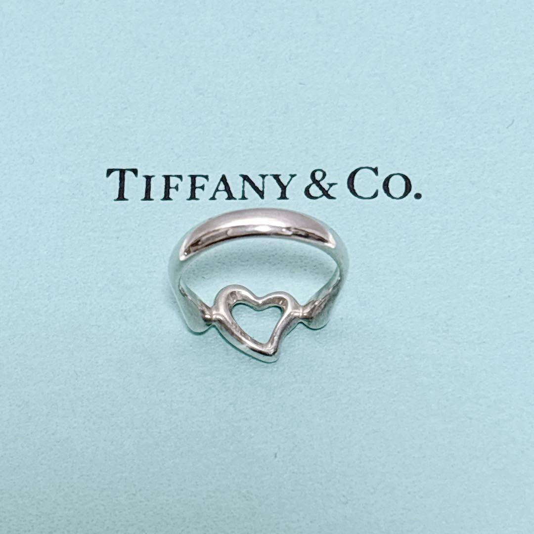 極美品✨ ティファニー リング オープンハート AG925 #12 楽天市場】【ギフト品質】ティファニー Tiffany&Co リング 指輪