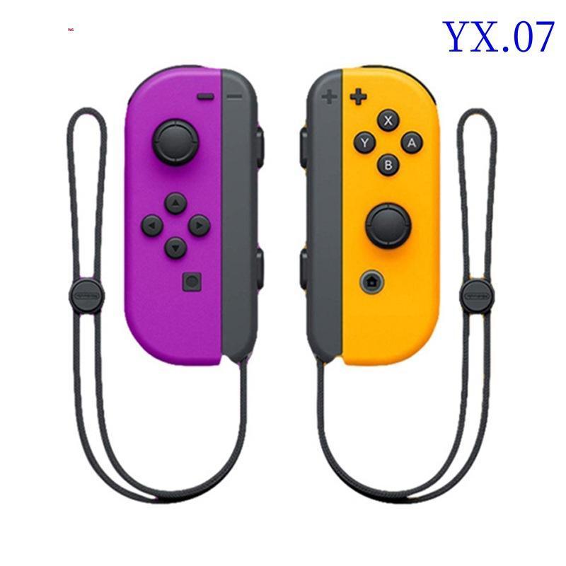 YX.07 Switch コントローラー スプラトゥーン風 ジョイコン0AN