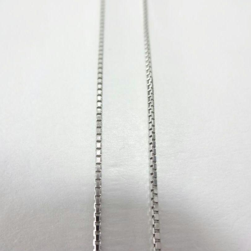 【美品】オレンジサファイア　ダイヤネックレス　1.078/0.03ct　プラチナ