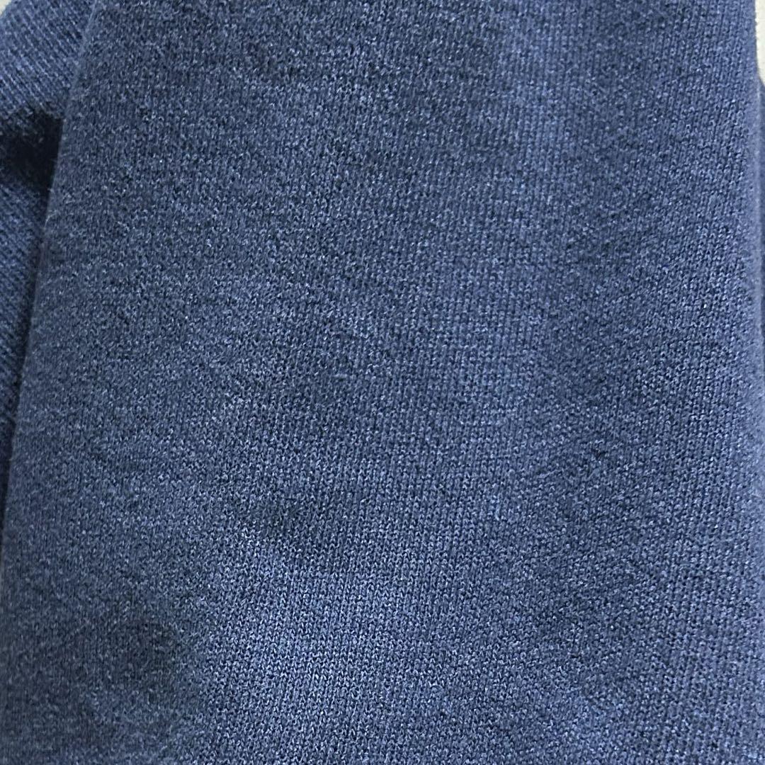 【AKIMBO元ネタ】90ss JERZEES 無地ジップパーカー ネイビー メンズ