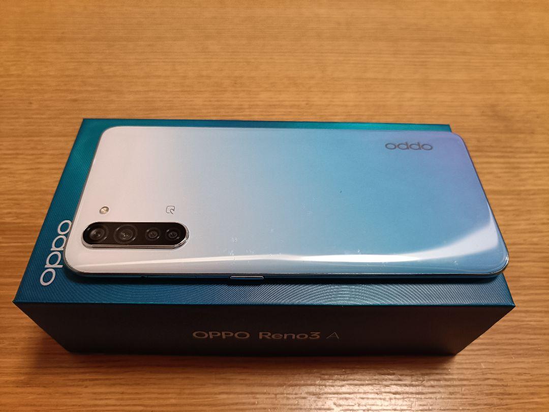 OPPO - oppo Reno3A ホワイト SIMフリー OPPO Reno3 A white ホワイト [CPH2013] [OPPO