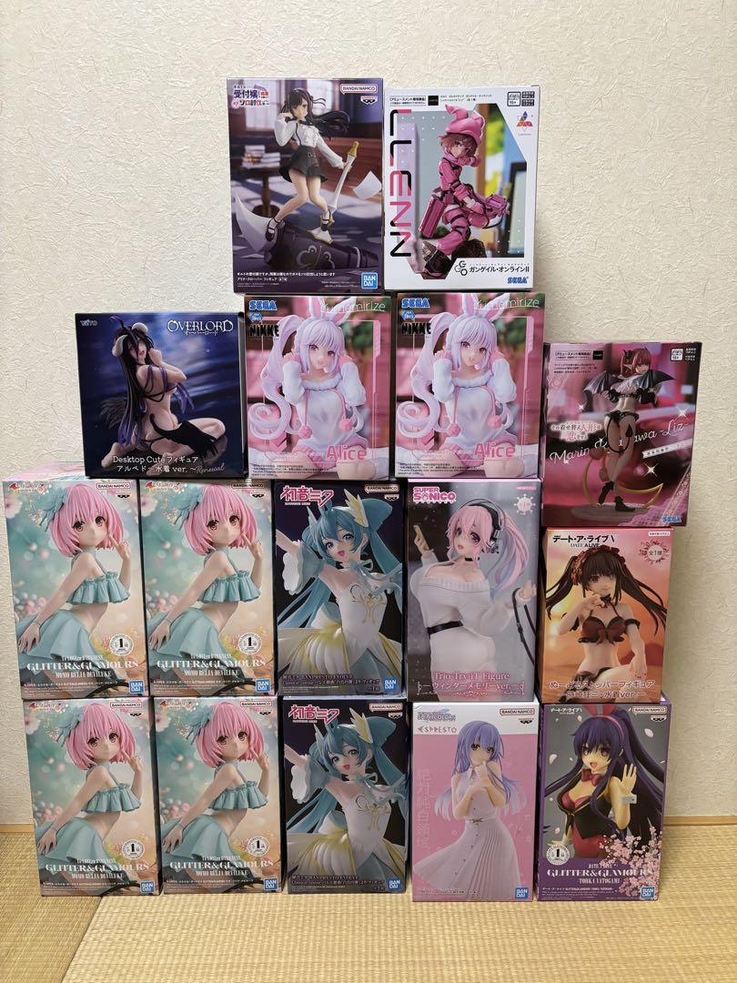 最新プライズフィギュア まとめ売り 16体