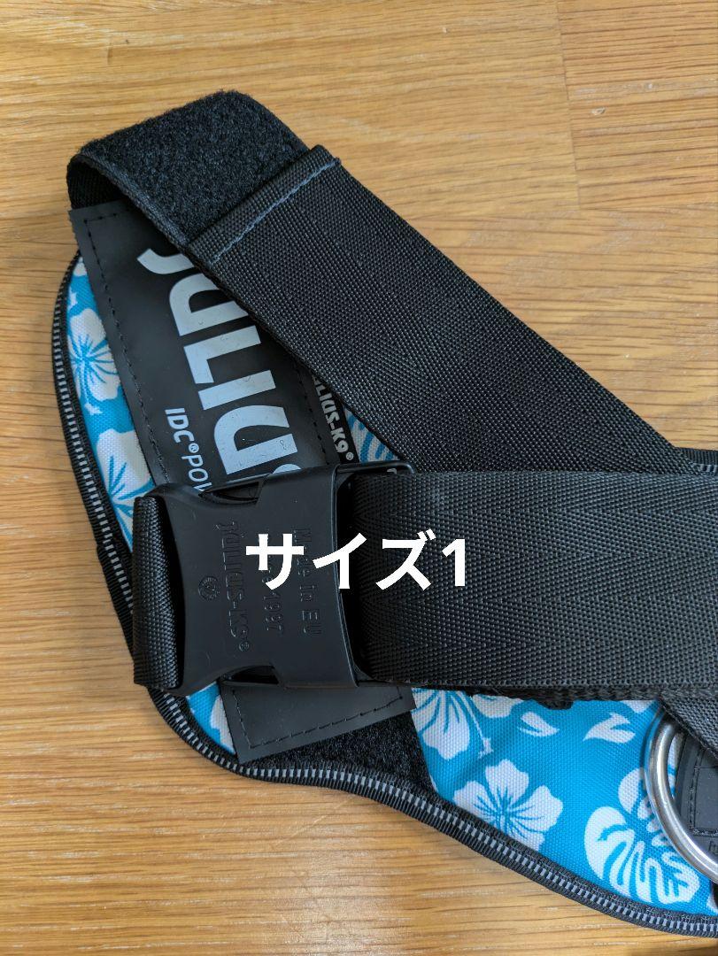 Julius-K9　アロハブルー　サイズ1　IDCパワーハーネス