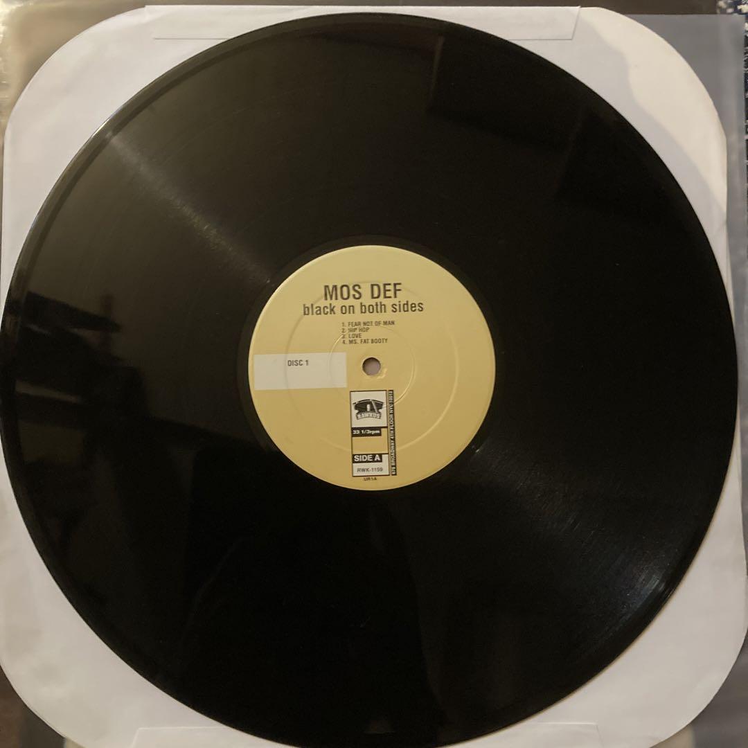 MOS DEF/black on both sides レコード2枚組
