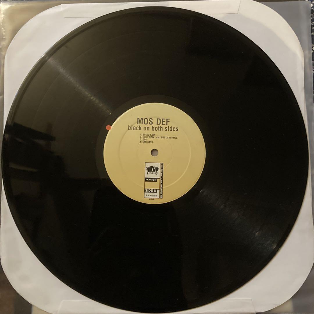 MOS DEF/black on both sides レコード2枚組