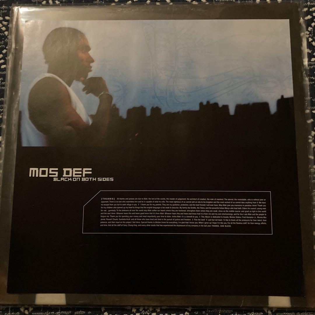 MOS DEF/black on both sides レコード2枚組