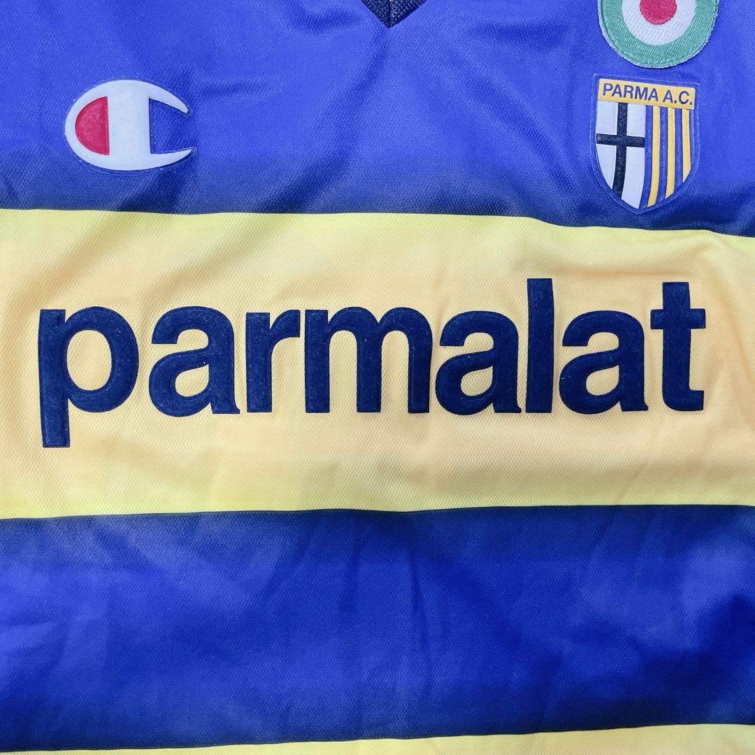 Champion PARMA パルマ ユニフォーム 中田英寿 イタリア製 M パルマ(Parma)03-04 A アウェイ #7 中田英寿(Hidetoshi Nakata