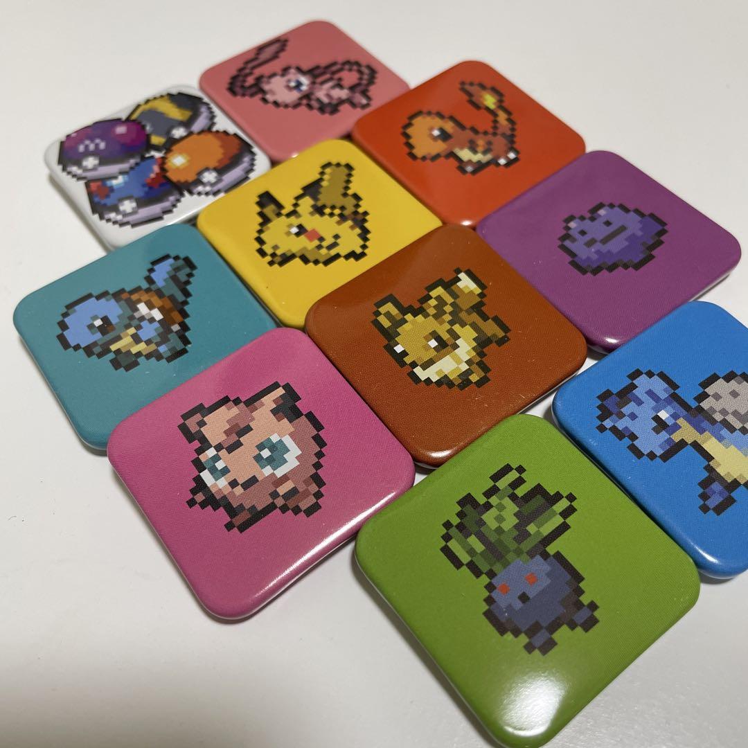 ポケットモンスター　ポケモンセンター限定　コレクタブル缶バッジ　ドット ポケットモンスター ポケモンセンター限定 コレクタブル缶バッジ
