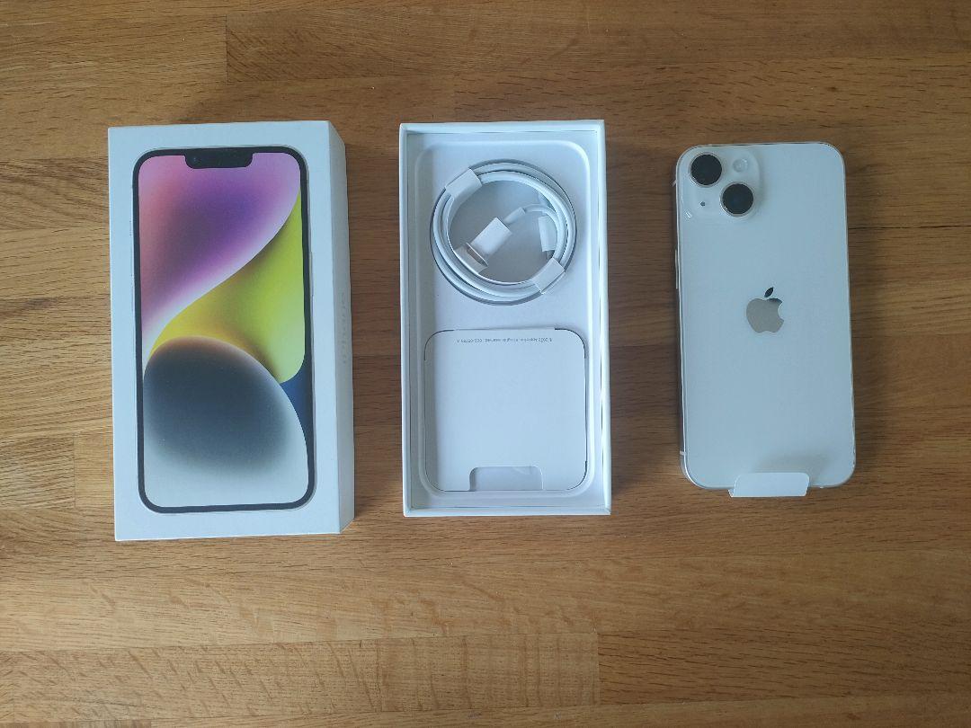 【未使用】Apple iPhone 14 ホワイト 本体のみ 未使用】Apple iPhone 14 ホワイト 本体のみ