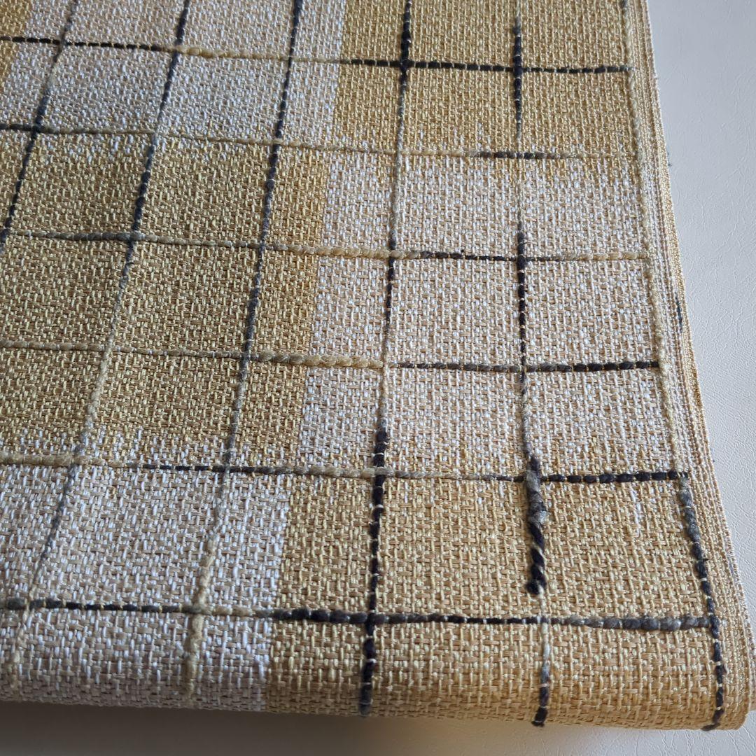 【美品】宝来織 米沢 八寸名古屋帯 証紙有り