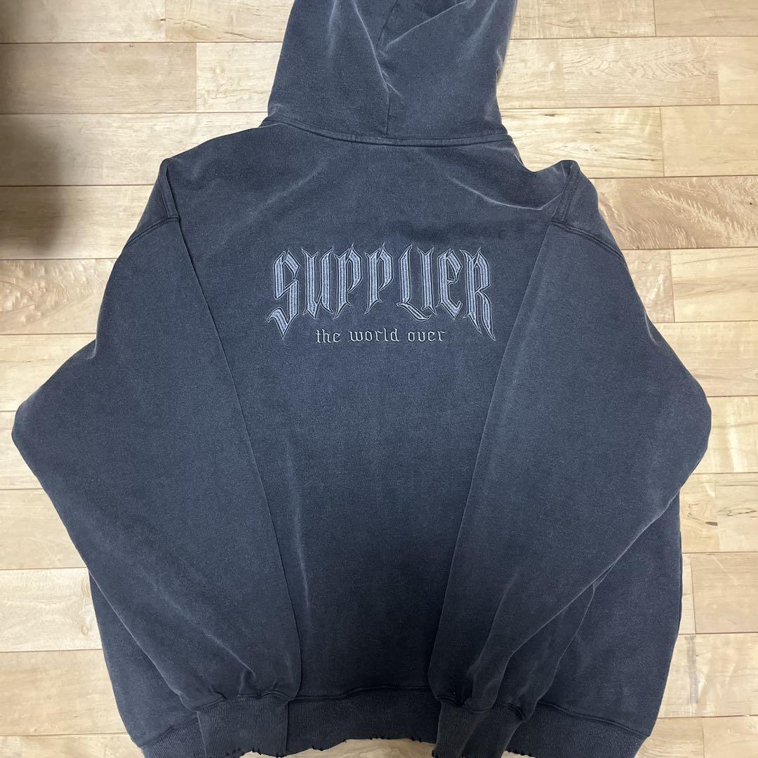 supplierジップパーカー