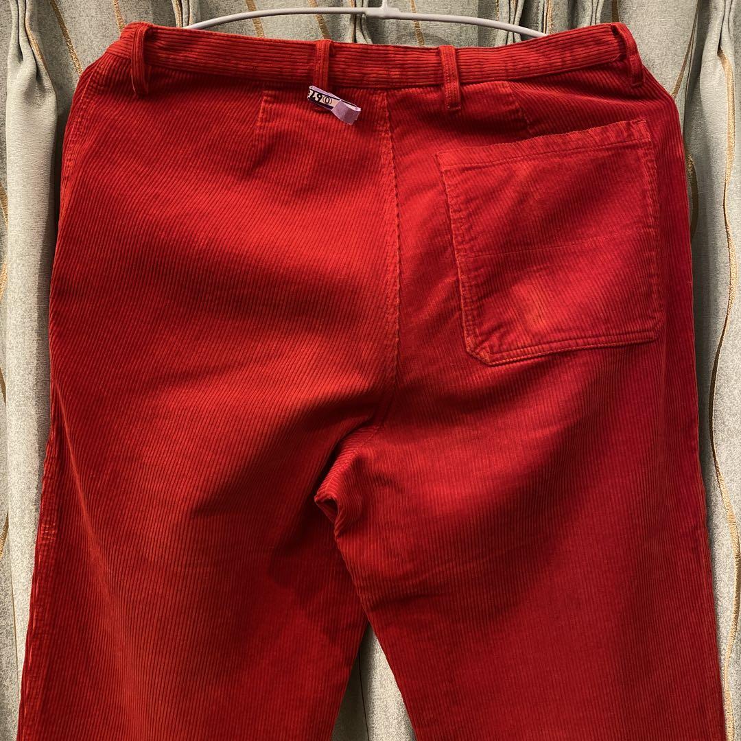 DRIES VAN NOTEN コーデュロイ ストレートレッグパンツ