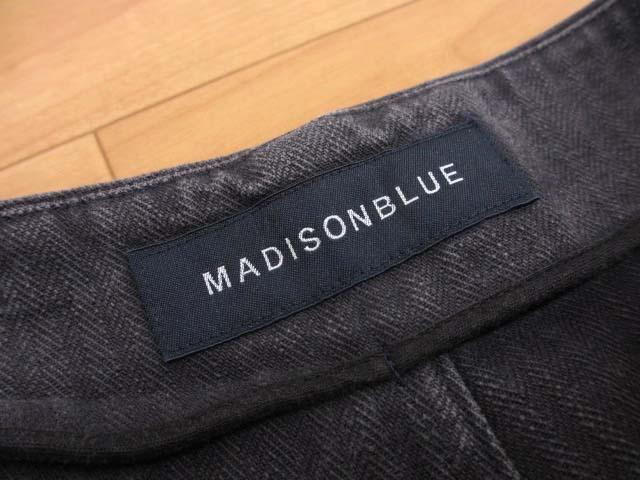 美品 マディソンブルー 22SS パネル フレアスカート ヘリンボーン 01 MADISONBLUE - 美品 マディソンブルー 22SS パネル フレア