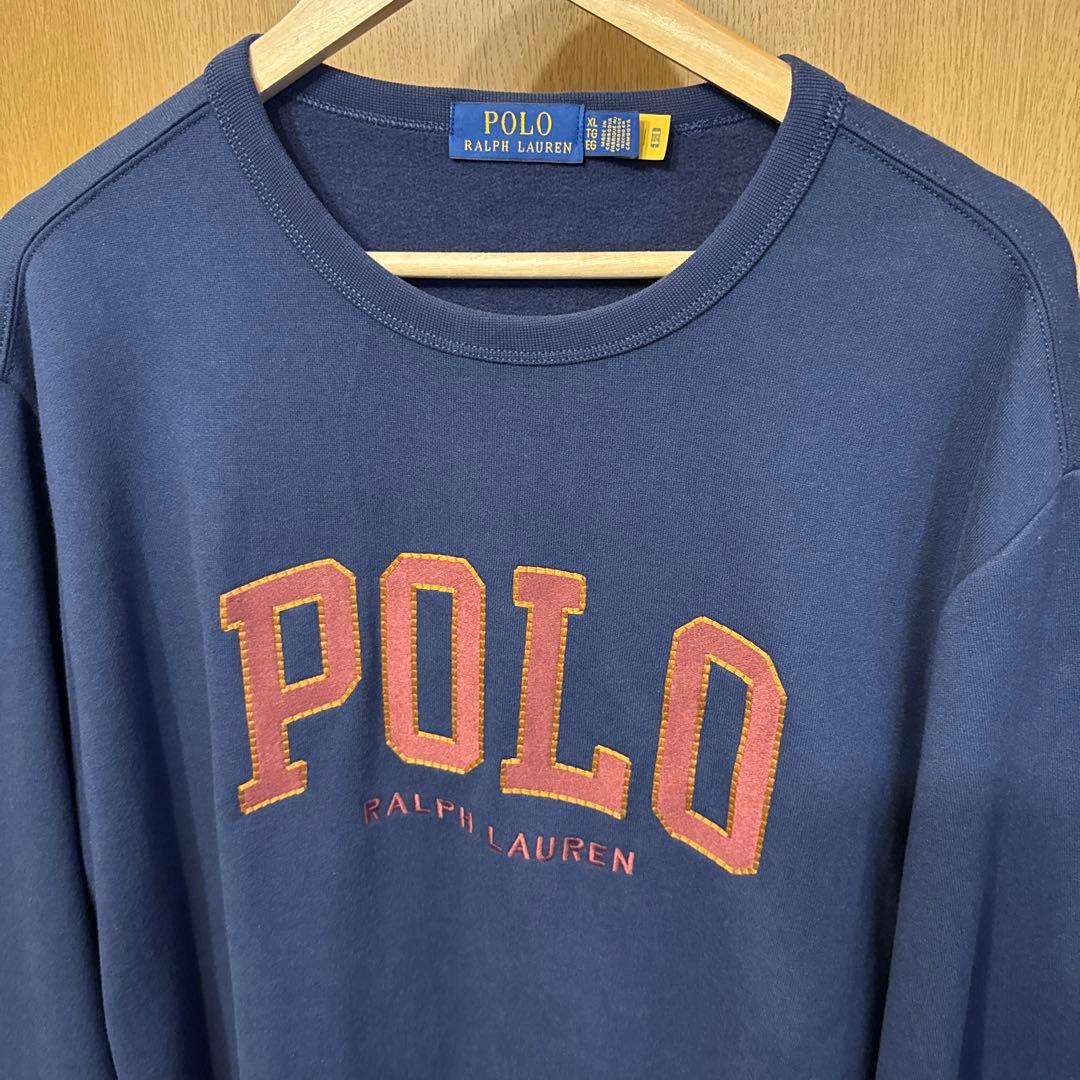 [未使用品]Polo Ralph Lauren ネイビー トレーナー　XL