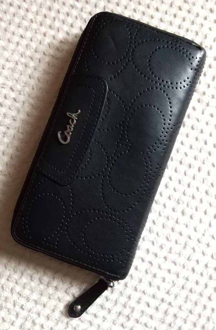 COACHコーチ ラウンドファスナー長財布