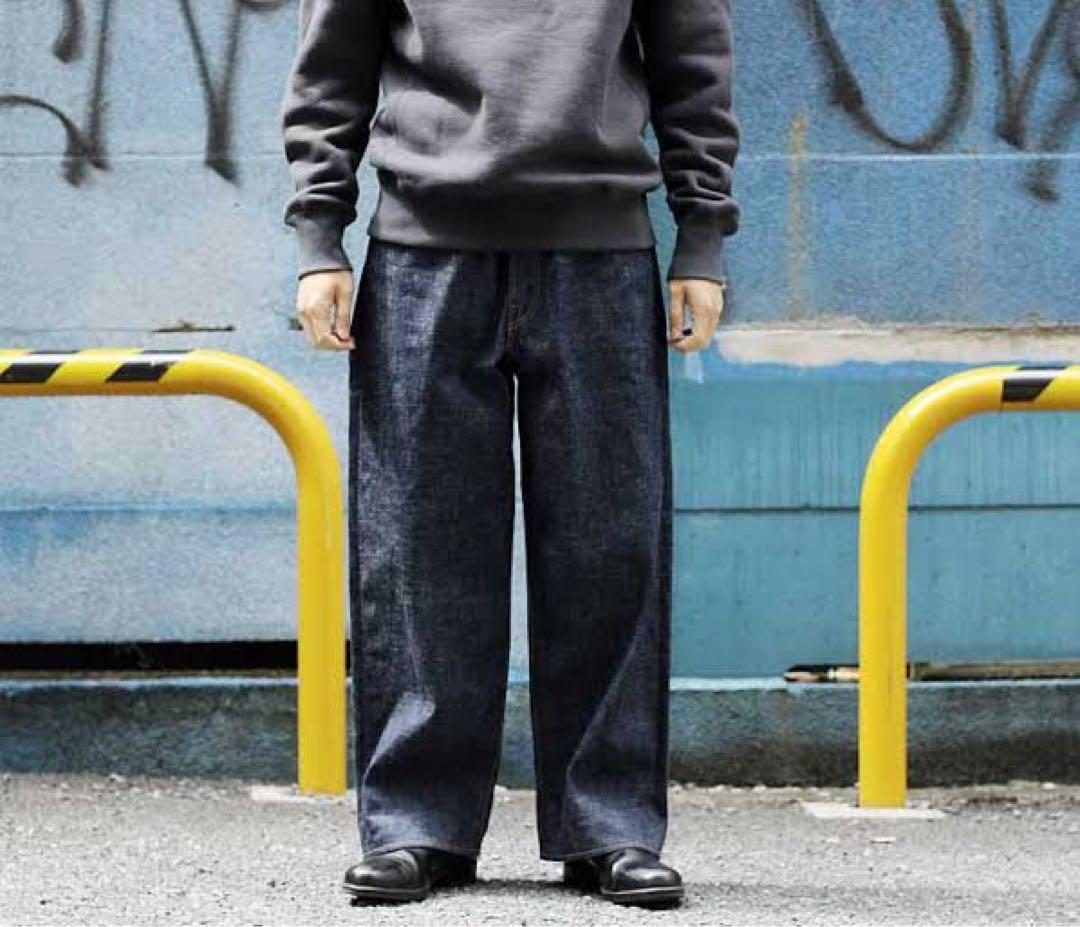 SCYE BASICS Selvedge Denim Wide Leg