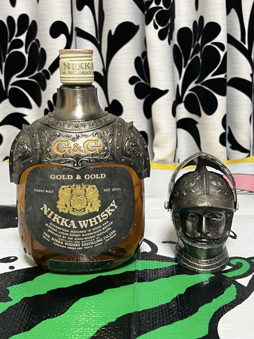 NIKKA WHISKY GOLD & GOLD 騎士ボトル - メルカリ