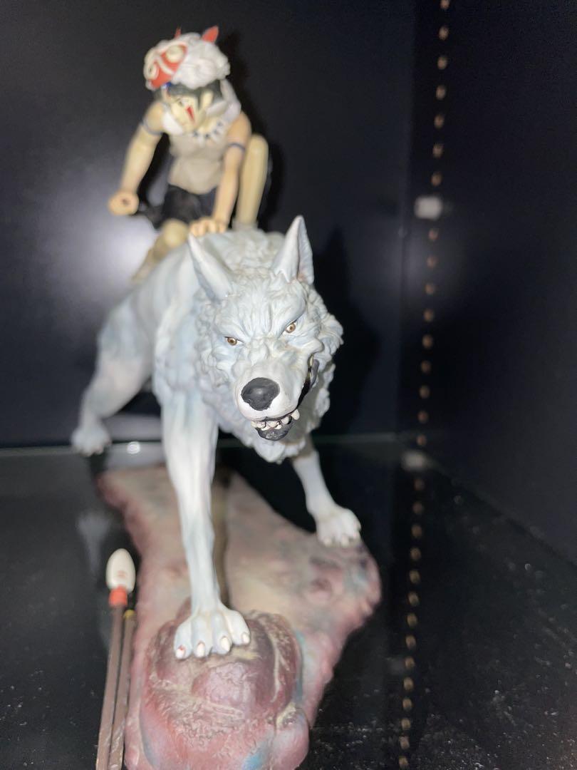 もののけ姫 サン＆犬神 フィギュア ジブリ アニメ レア　コミニカ もののけ姫 サン＆犬神 フィギュア ジブリ アニメ レア コミニカ