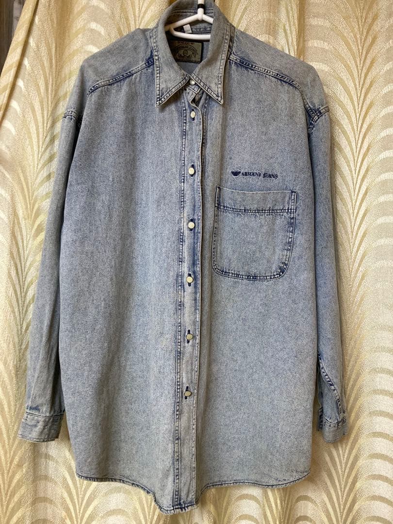 イタリア製　Armani Jeans デニム　 長袖シャツ