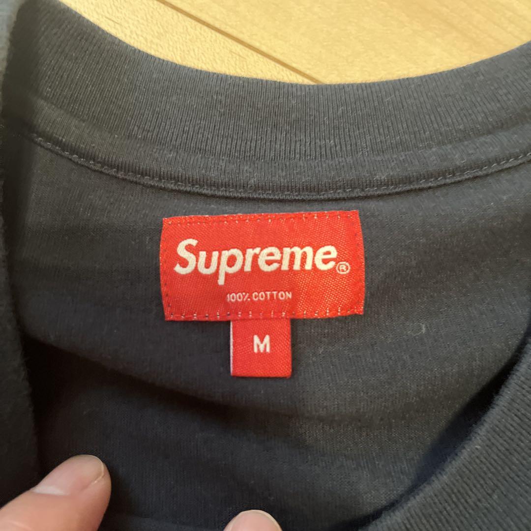 あんこ 　Supreme Tシャツ スモール ボックス ネイビー サイズM あんこ 様専用 Supreme Tシャツ スモール ボックス ネイビー