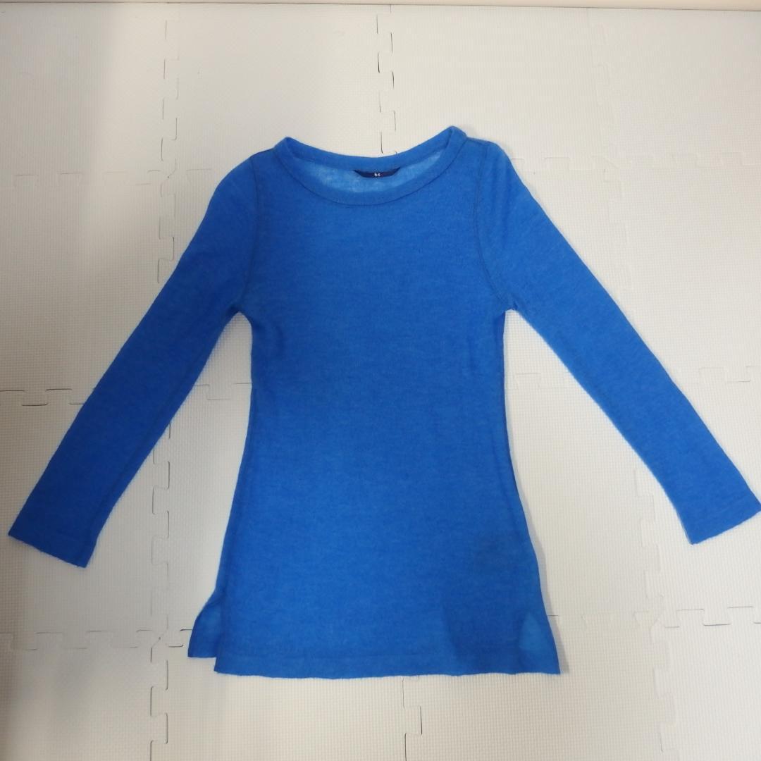 45R　後染め　カシミアニット　カットソー　セーター　薄手　カシミア100%