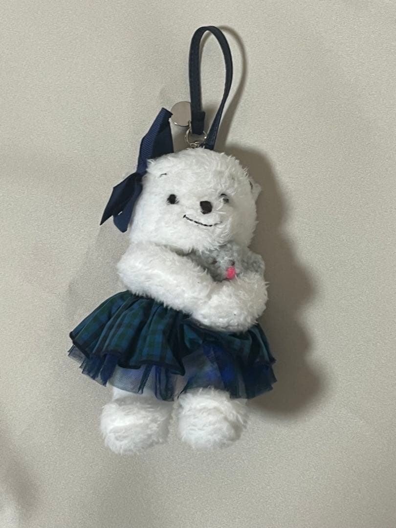 ファミリア×Bibiy. マスコットベアー 青