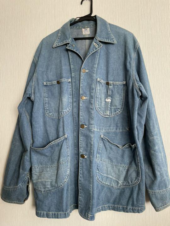 50%OFF】 ヴィンテージ アメリカンカジュアル Lee シャツジャケット 年末SALE 【レア】 デニムセットアップ 70s ヴィンテージ 年代物 Gジャン/デニムジャケット