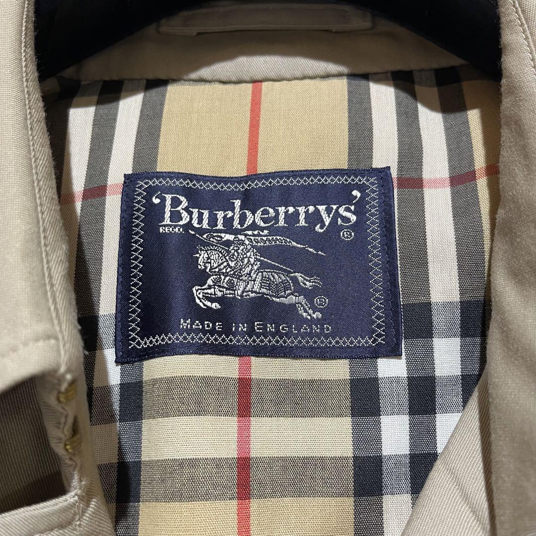 【美品】 バーバリー BURBERRY トレンチコートベルト付 ノバチェック