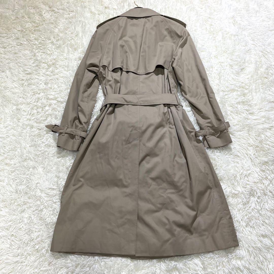 【美品】 バーバリー BURBERRY トレンチコートベルト付 ノバチェック