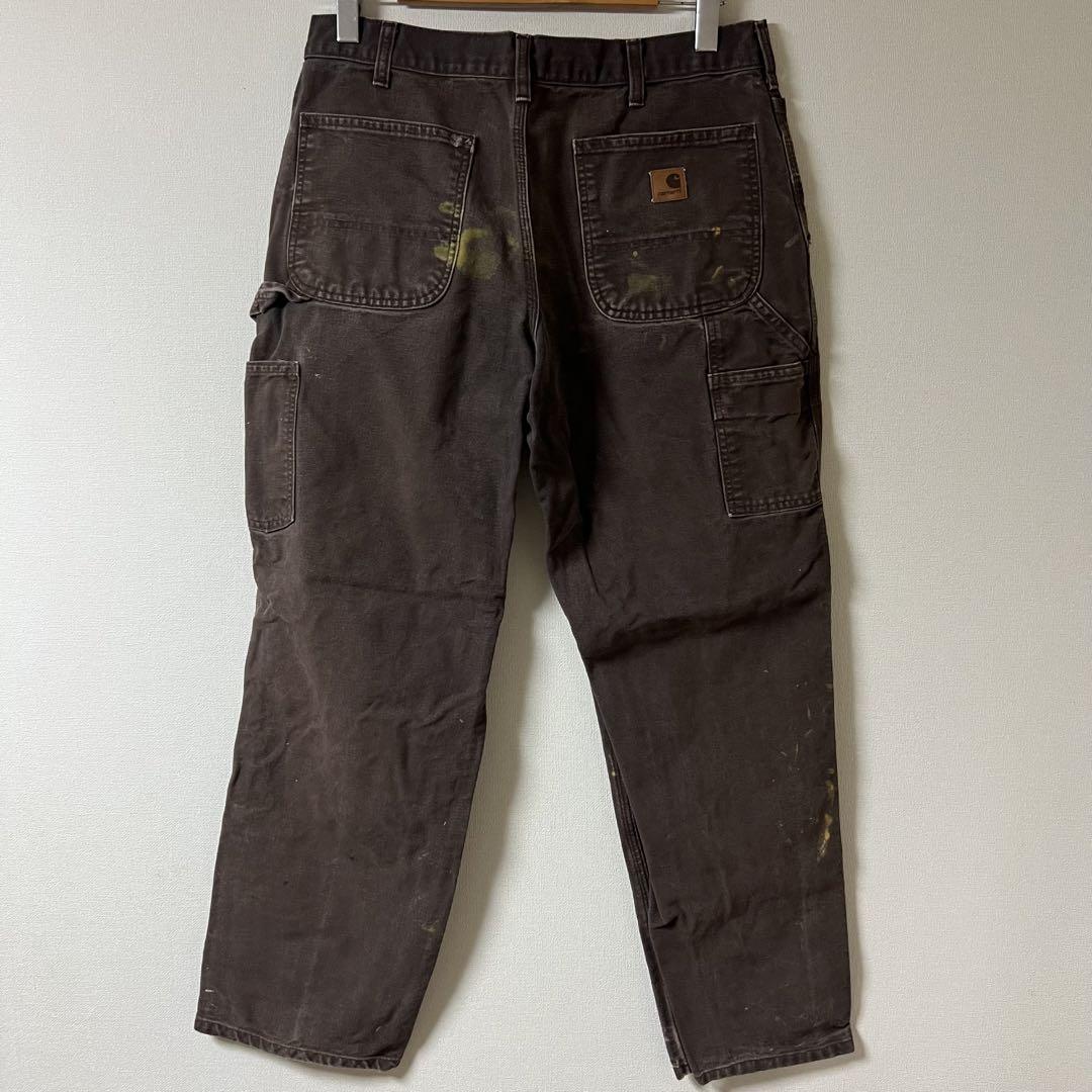 Carhartt（カーハート）ダックペインターパンツ/34/ブラウン/US古着