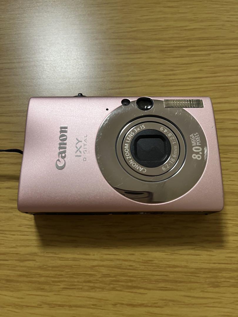 【Canon IXY DIGITAL 20is 】ピンク